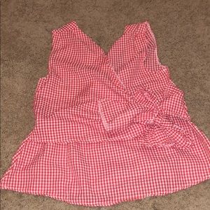 Gingham wrap